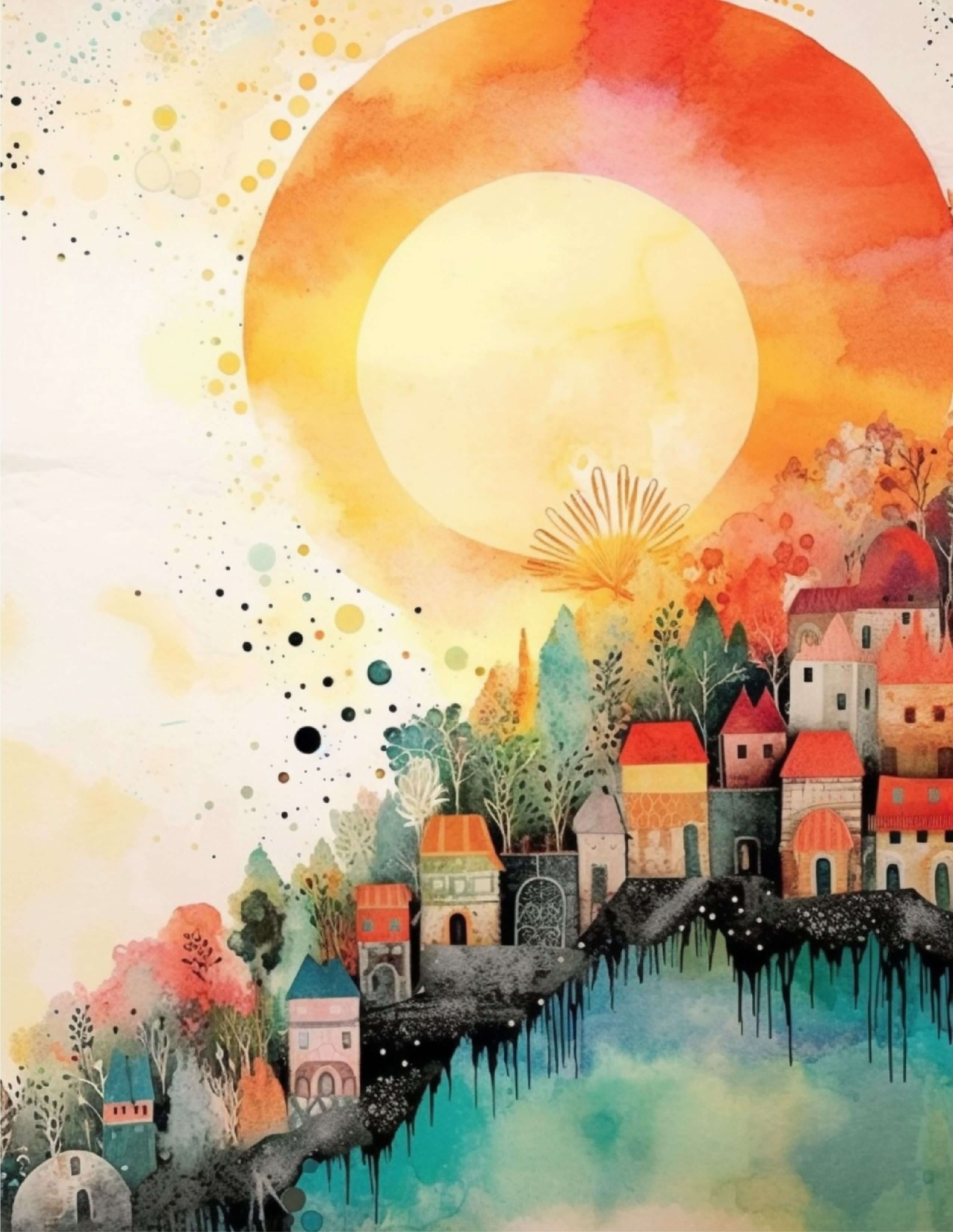 🌄 200 Eye-Catching Landscape Coloring Book & Stunning Covers with Resell Rights - Image 2