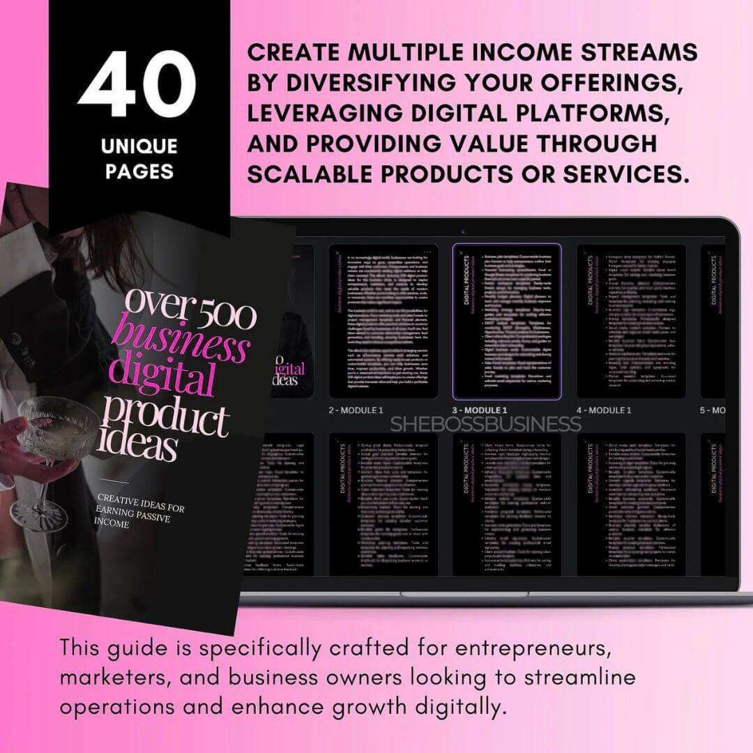 500+ Proven Digital Product Ideas - Image 5