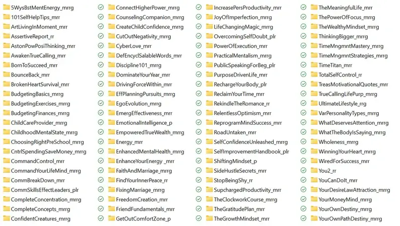 570+ Self-Help PLR eBooks with Resell Rights - Image 3