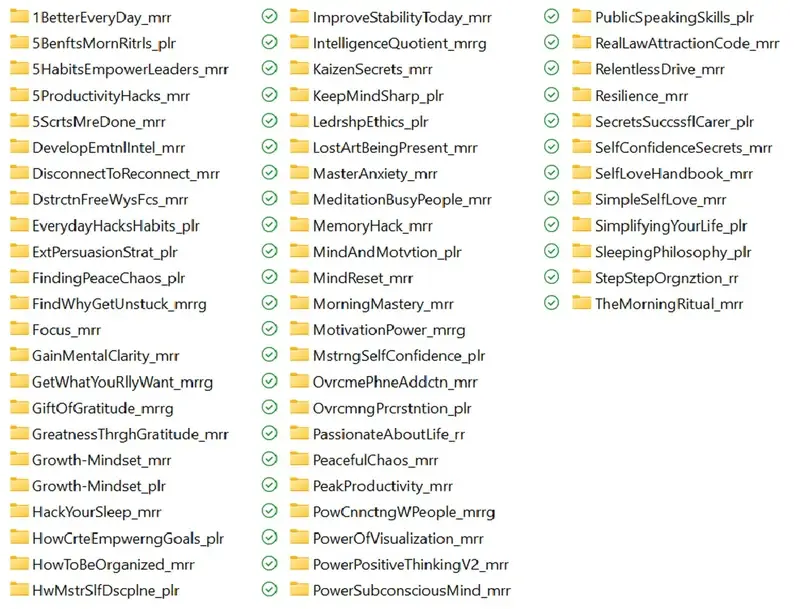 570+ Self-Help PLR eBooks with Resell Rights - Image 5