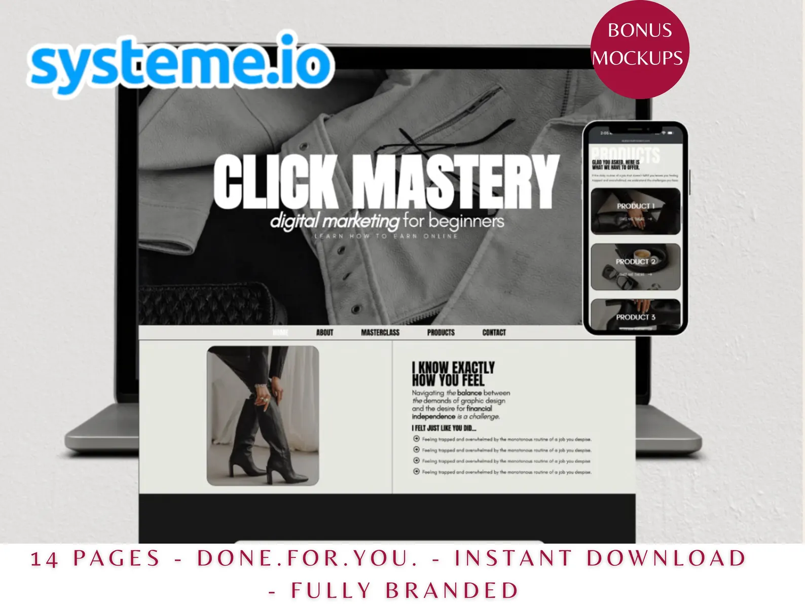 8 Premium One-Click Import Readymade Websites/Funnels - Image 3