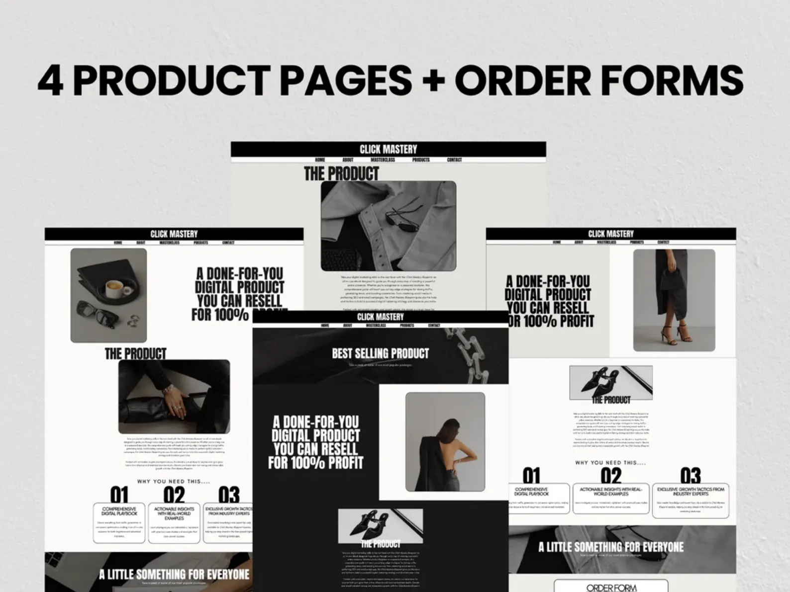 8 Premium One-Click Import Readymade Websites/Funnels - Image 4