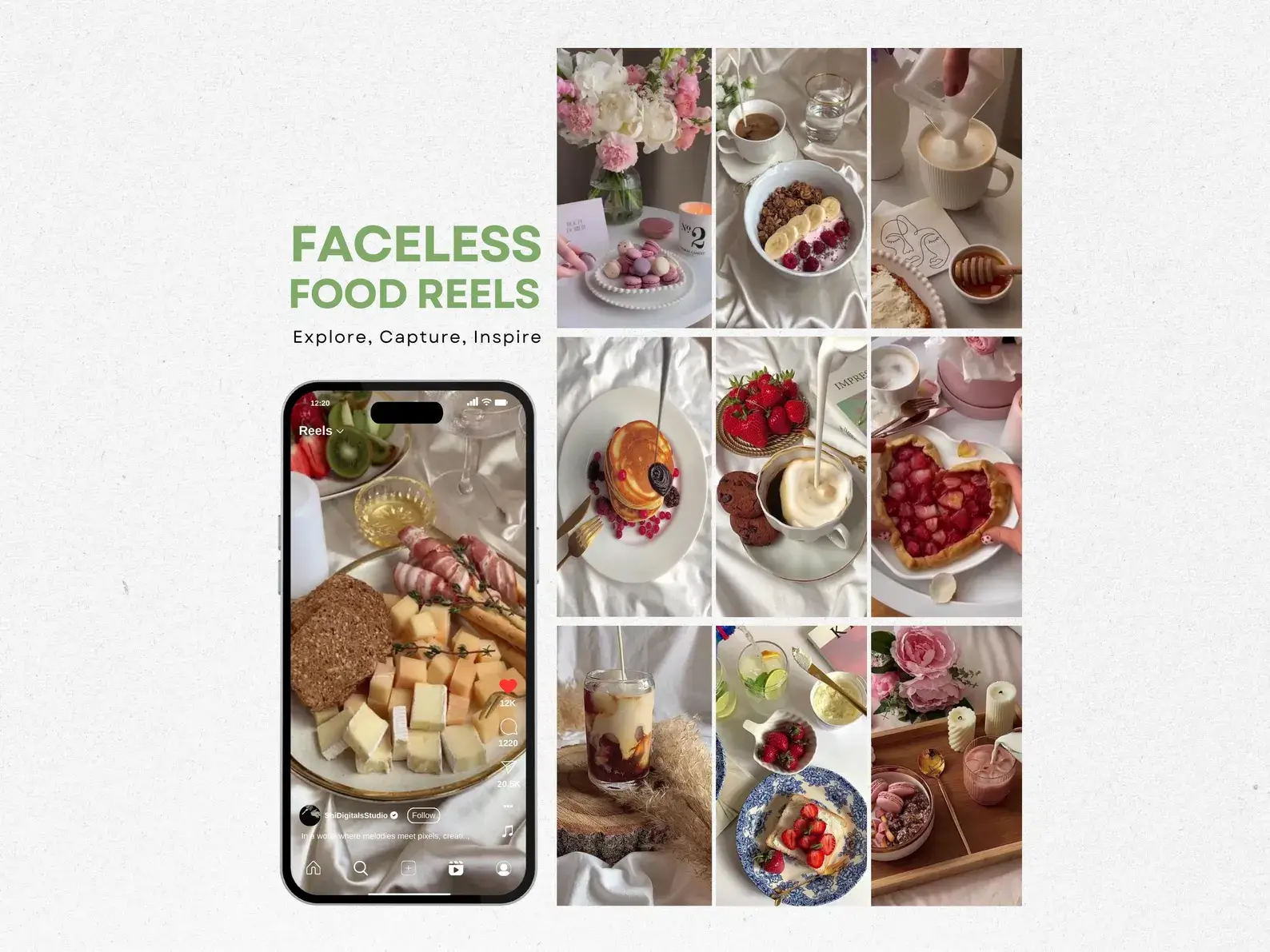 950 Food Reels for Social Media | with Resell Rights | Instagram| TikTok| Facebook - Image 2