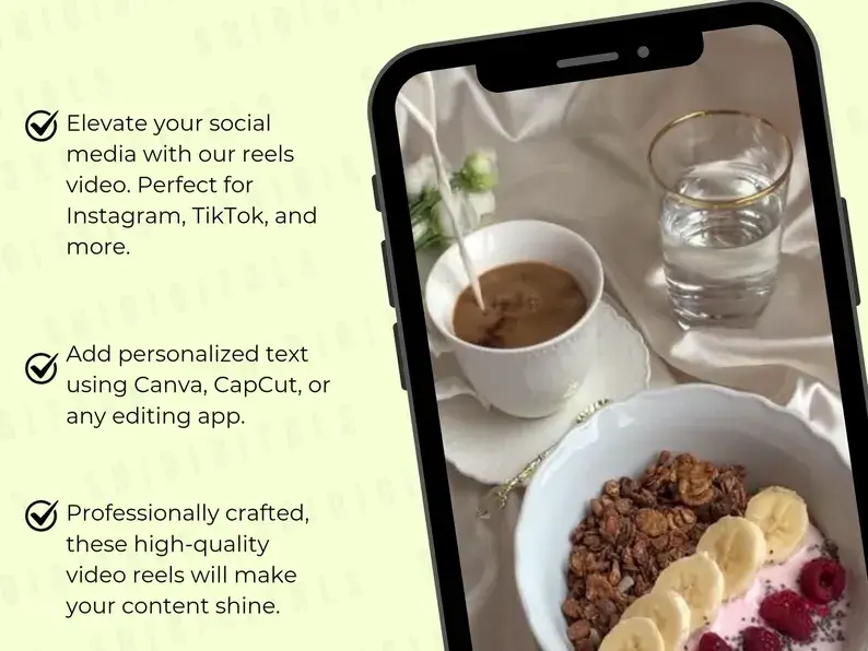 950 Food Reels for Social Media | with Resell Rights | Instagram| TikTok| Facebook - Image 4