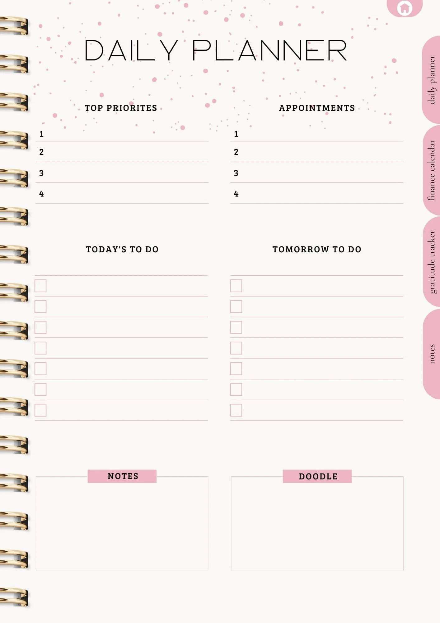 That Girl Planner: Both Digital & Printable | with Resell Rights - Image 10