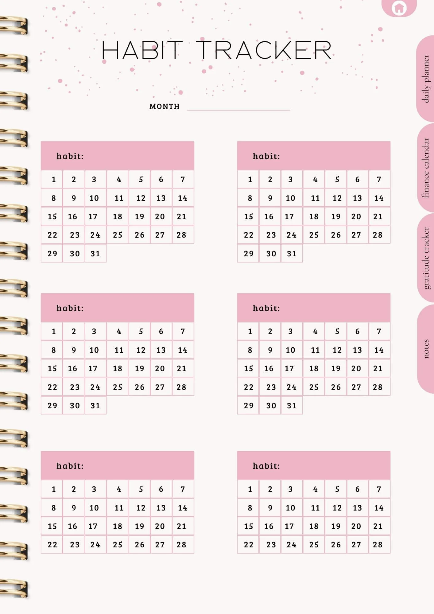 That Girl Planner: Both Digital & Printable | with Resell Rights - Image 16