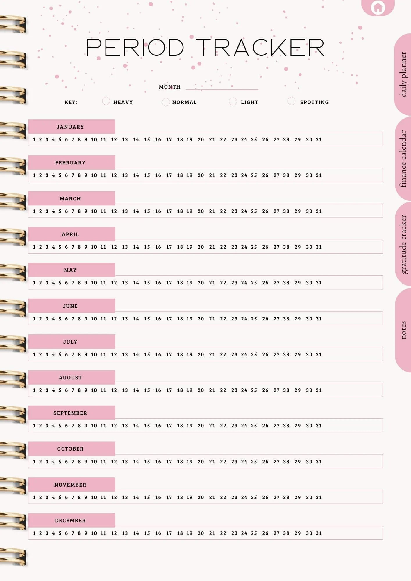 That Girl Planner: Both Digital & Printable | with Resell Rights - Image 20