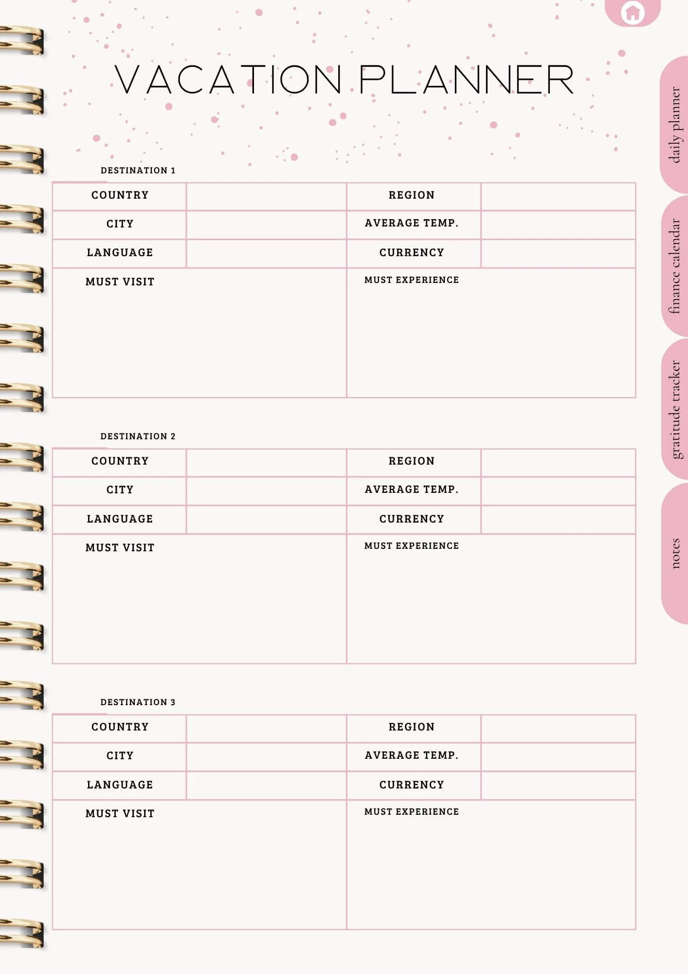 That Girl Planner: Both Digital & Printable | with Resell Rights - Image 27