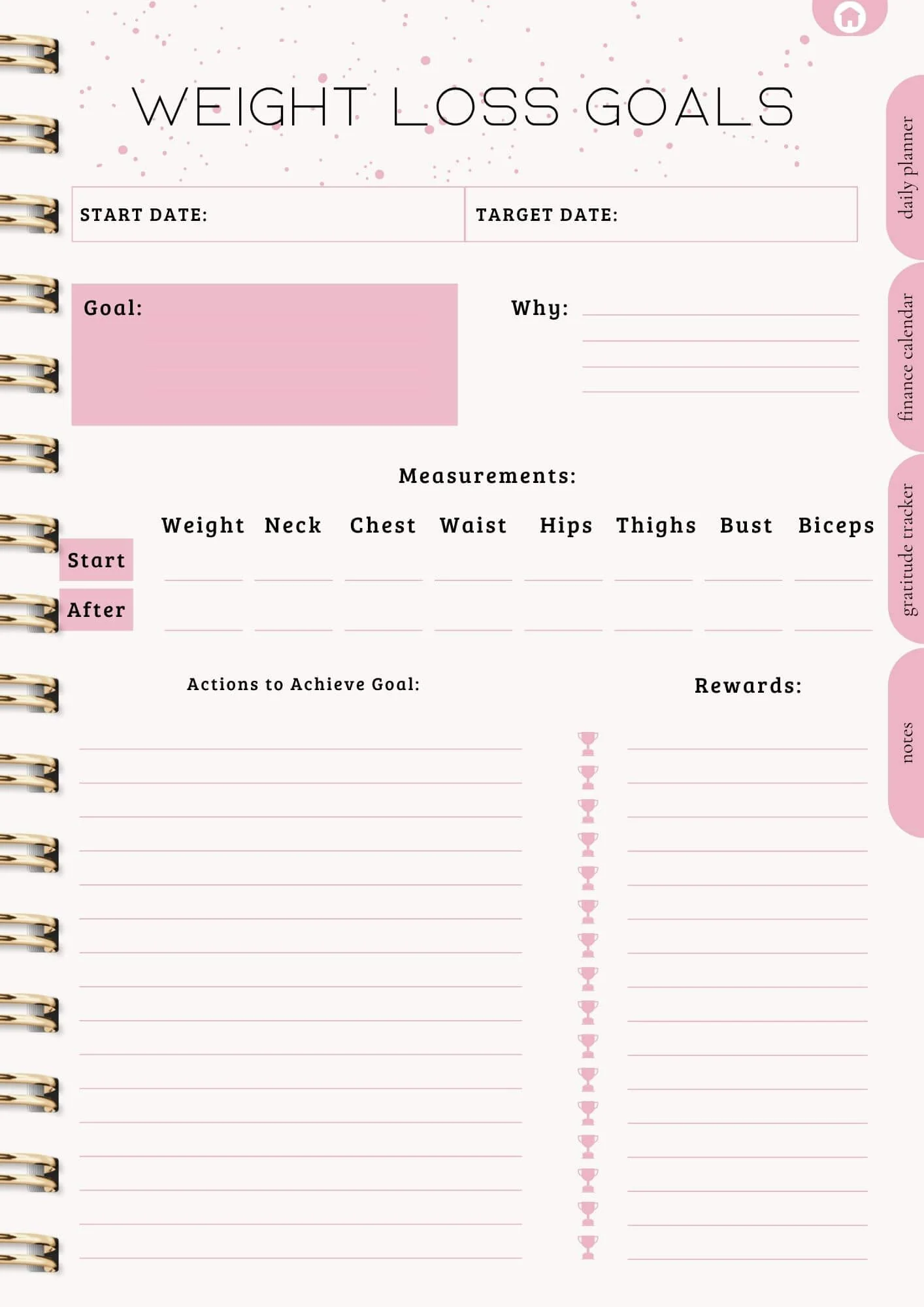 That Girl Planner: Both Digital & Printable | with Resell Rights - Image 32