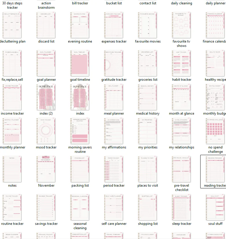 That Girl Planner: Both Digital & Printable | with Resell Rights - Image 5