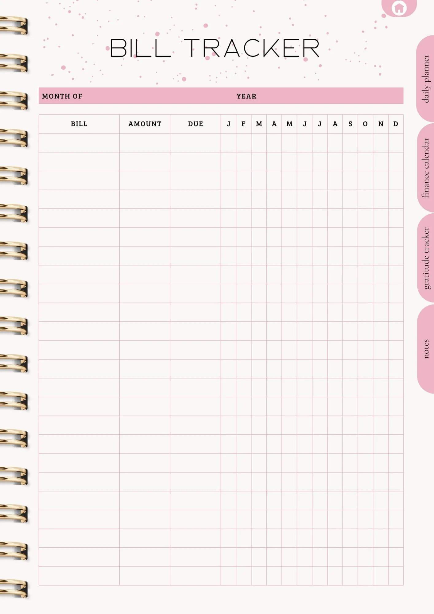 That Girl Planner: Both Digital & Printable | with Resell Rights - Image 8
