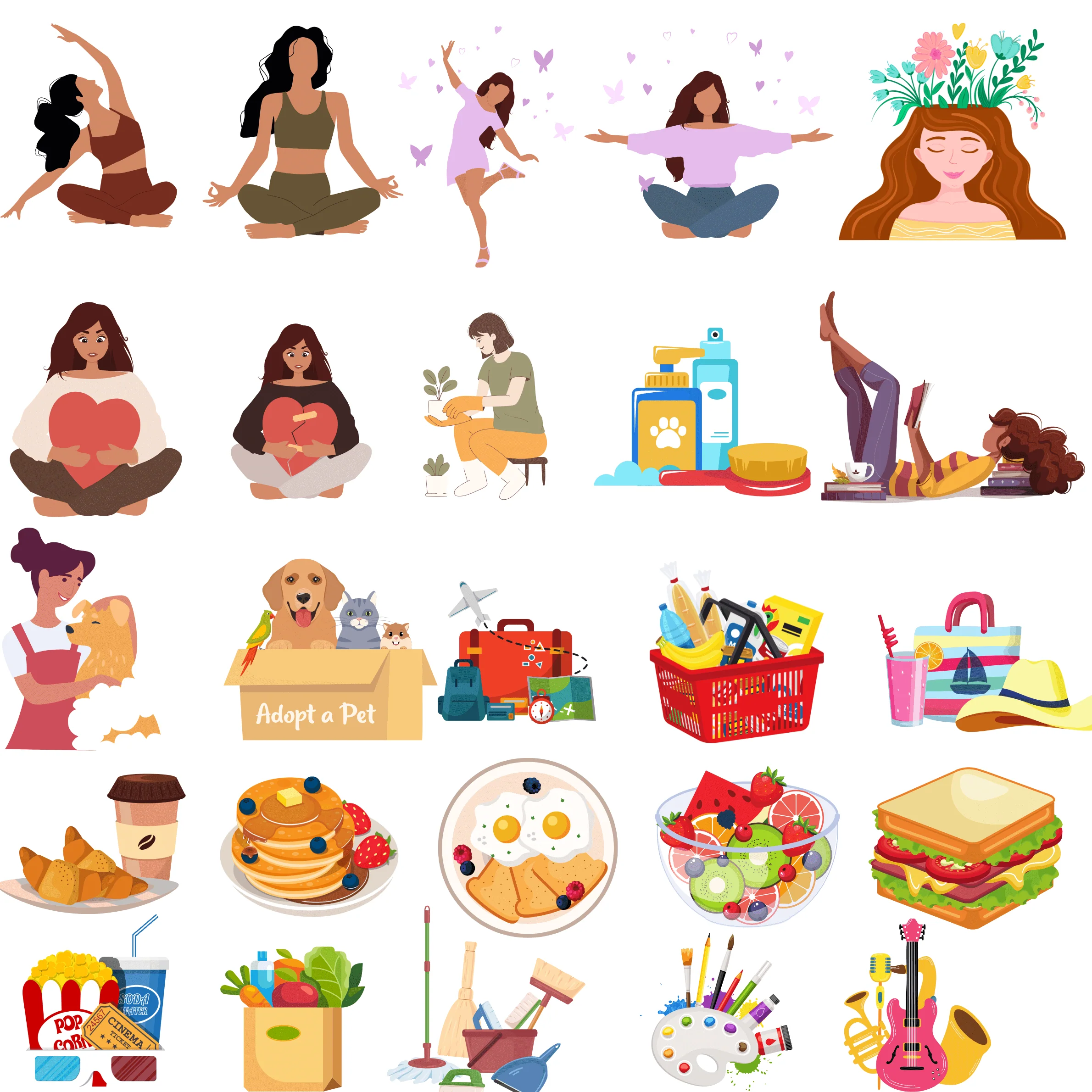 8,000+ Digital Stickers For Planners, & Journals |Includes Resell Rights - Image 6