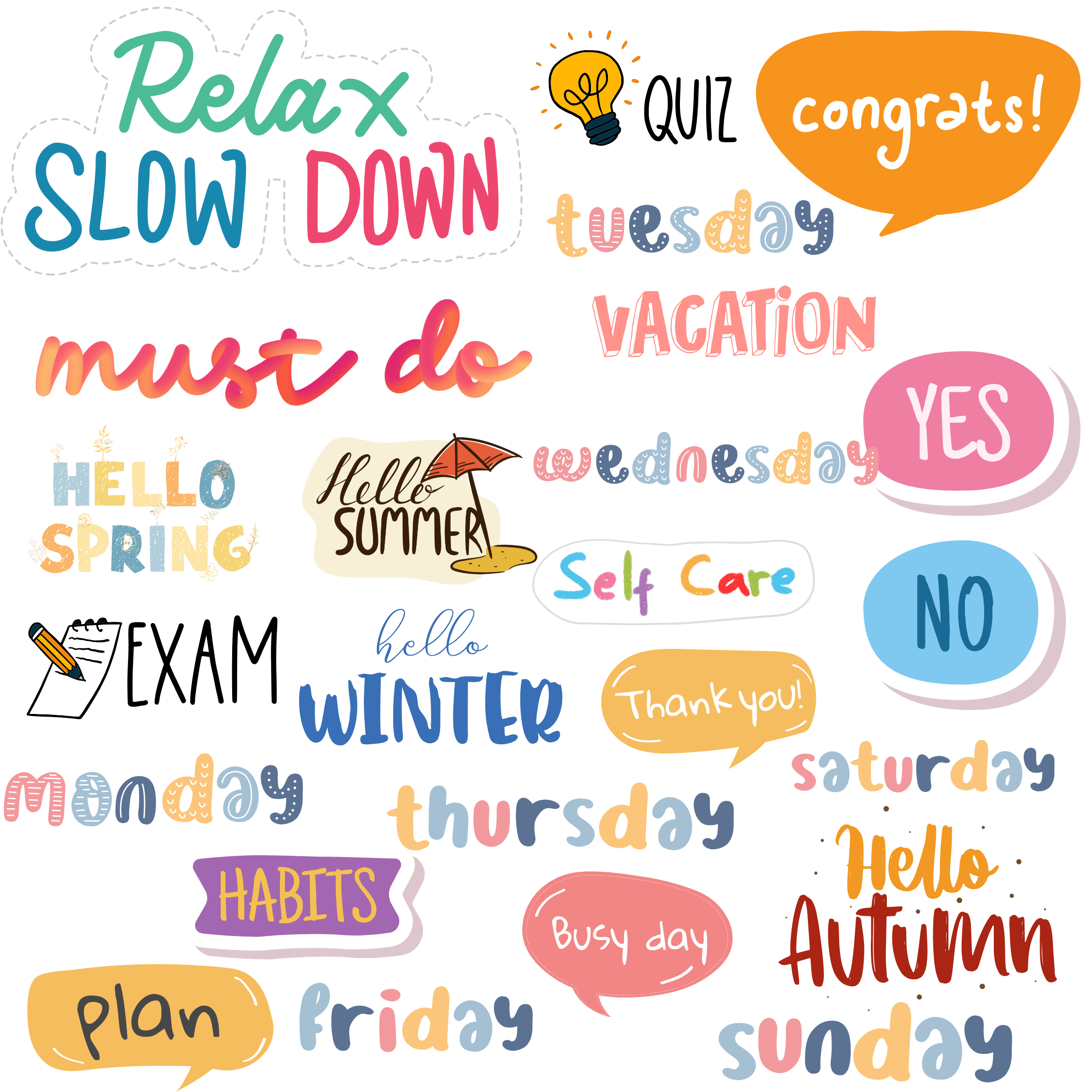 8,000+ Digital Stickers For Planners, & Journals |Includes Resell Rights - Image 7